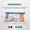 BAZIC Clear Pencil Pouch, 11 x 5 in, for School Binders Supplies